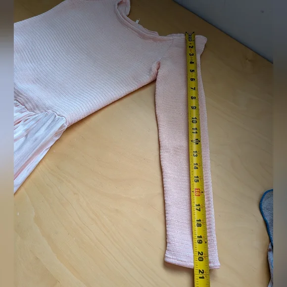 FREE PEOPLE Lucky Love Midi Dress Baby Pink No Size Tag (S Approx) Satin Finish - Picture 14 of 16